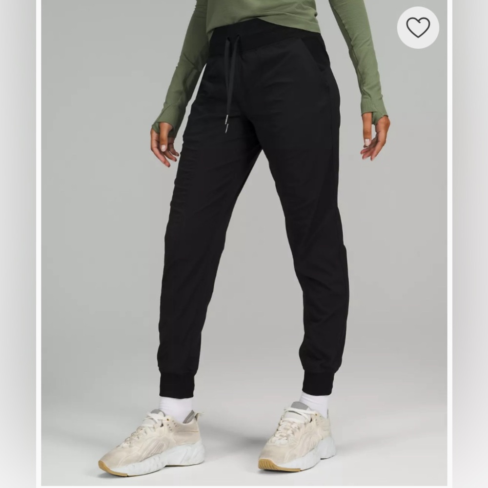 Lululemon Black dance studio mid-rise joggers 28”